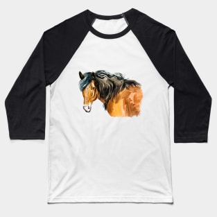 horse Baseball T-Shirt